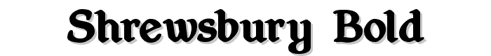 Shrewsbury Bold font